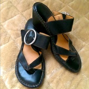 Born wedge sandals